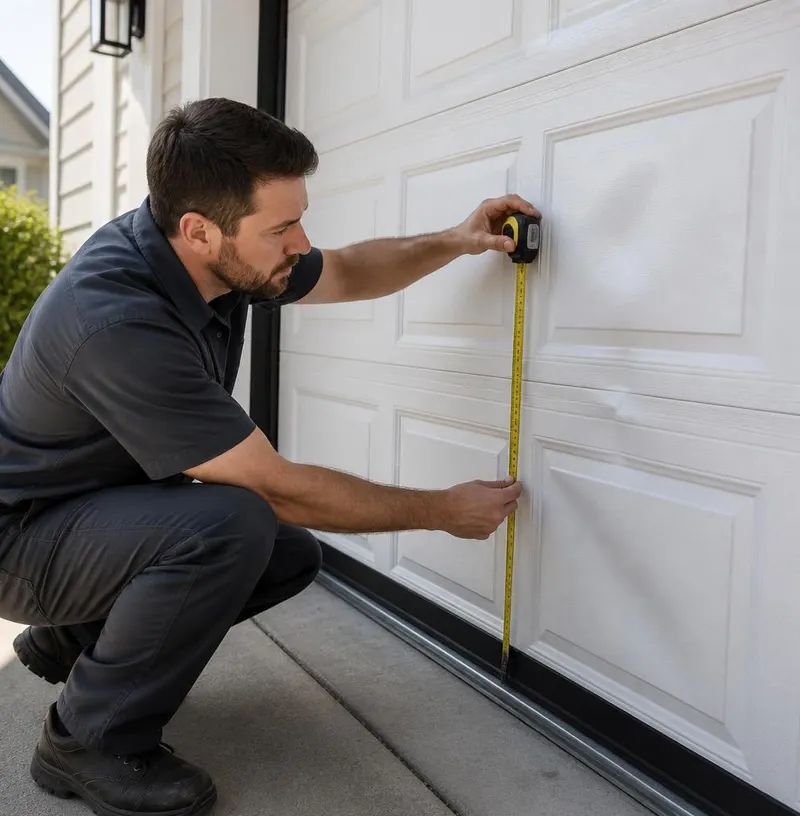 Off Track Door Repair in Rosemary Beach